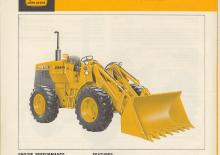 Tekerlekli yükleyiciler John Deere Construction 544 A