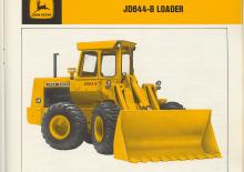 Tekerlekli yükleyiciler John Deere Construction 644-B