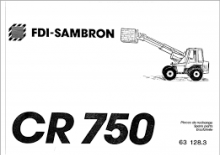 Telehandlers Sambron CR 750