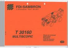 Telehandlers Sambron T 30160 S