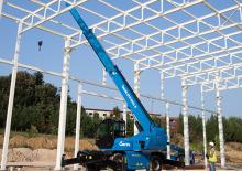 Rotating telehandlers Genie GTH5021R