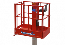 Single Vertical Mast Boom Lifts Bravi Leonardo HD
