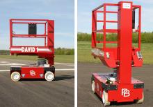 Single Vertical Mast Boom Lifts PB PB David 65