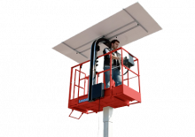 Single Vertical Mast Boom Lifts Bravi Solo Gyps