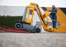 Single Vertical Mast Boom Lifts Haulotte STAR 22 J