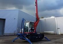 Crawler Telescopic Boom Lifts Ascendant A18-13TK
