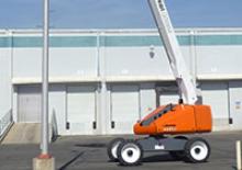 Wheeled Telescopic Boom Lifts Snorkel 400S