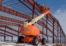 Wheeled Telescopic Boom Lifts JLG 600S