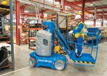 Wheeled Telescopic Boom Lifts Genie GR-26J Runabout