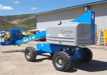 Wheeled Telescopic Boom Lifts Genie S 40 D