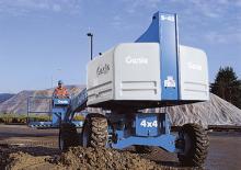 Wheeled Telescopic Boom Lifts Genie S-45