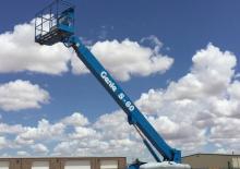 Wheeled Telescopic Boom Lifts Genie S 60 D