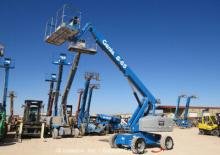 Wheeled Telescopic Boom Lifts Genie S 65 D