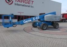 Wheeled Telescopic Boom Lifts Genie S-60