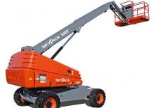 Wheeled Telescopic Boom Lifts Skyjack SJ 40 T