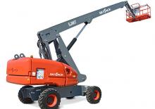 Wheeled Telescopic Boom Lifts Skyjack SJ 82 T