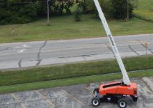 Wheeled Telescopic Boom Lifts Snorkel TB86J