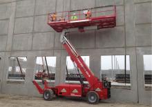 Wheeled Telescopic Boom Lifts MEC TITAN BOOM 60-S