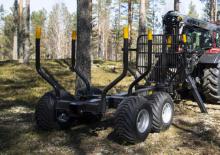 Timber loading cranes Kesla 400-2