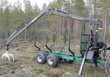 Timber loading cranes Kronos 4000
