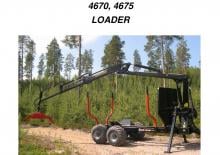 Timber loading cranes Nokka 4670 HL 4