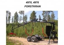 Timber loading cranes Nokka 4676 HCL 4