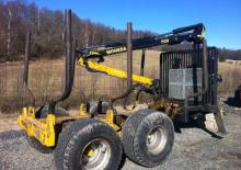 Timber loading cranes Moheda 500 L