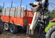 Timber loading cranes PENZ 6 Z 7.00