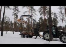 Timber loading cranes Kesla 700-2