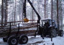 Timber loading cranes Patruuna 762 Farmer