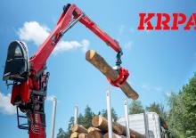 Timber loading cranes KRPAN D 120 Z-8,5m