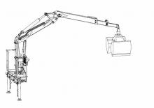 Timber loading cranes Epsilon E 125 L 80