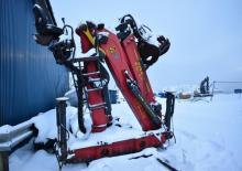 Timber loading cranes Epsilon E 90 L 80