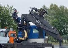 Timber loading cranes Loglift F 215 ZT 94