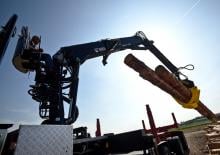 Timber loading cranes Loglift F 251SL
