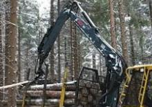 Timber loading cranes Loglift F 91 FM 79