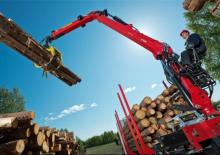 Timber loading cranes Loglift 96S 78 