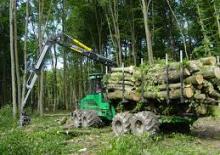 Timber loading cranes Cranab FC 105 Combi
