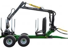 Timber loading cranes Cranab FC 45 DT