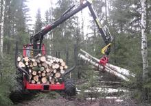 Timber loading cranes Farmi HK 4670