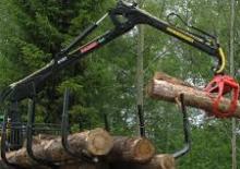 Timber loading cranes Farmi HK 6167 X