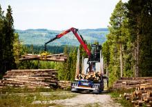 Timber loading cranes Jonsered J 1188S 101