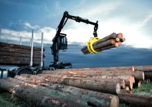 Timber loading cranes Jonsered 1250 Z 80 