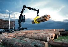 Timber loading cranes Jonsered 1250 Z 93 