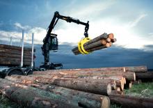 Timber loading cranes Jonsered J 1250RZ 93