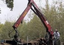 Timber loading cranes Jonsered J 1320 Z-DT