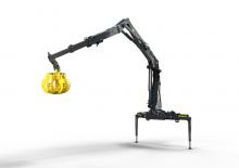 Timber loading cranes Jonsered J 1500RZ 80