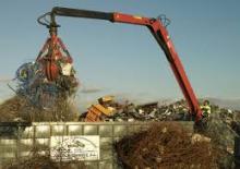 Timber loading cranes Jonsered J 1820 Little Jon