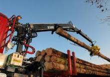 Timber loading cranes Jonsered J 2490 R