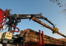 Timber loading cranes Jonsered 2490 S 107 